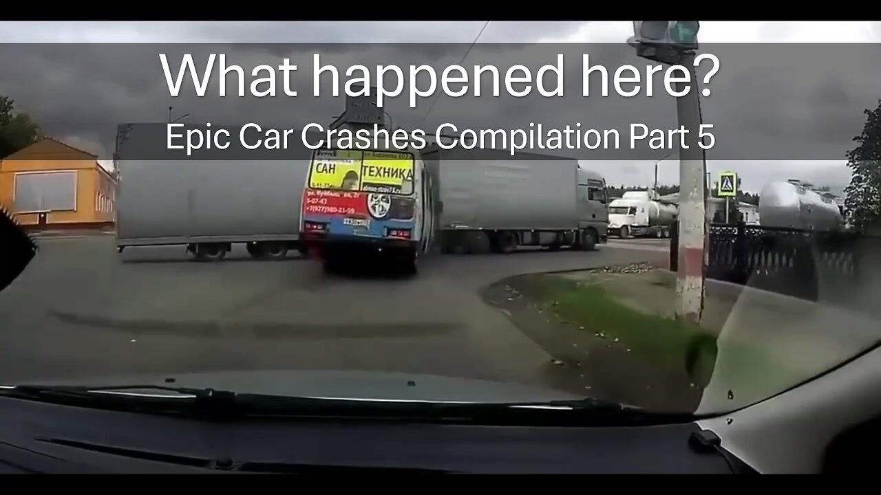 What happened here? Epic Car Crashes Compilation Part 5