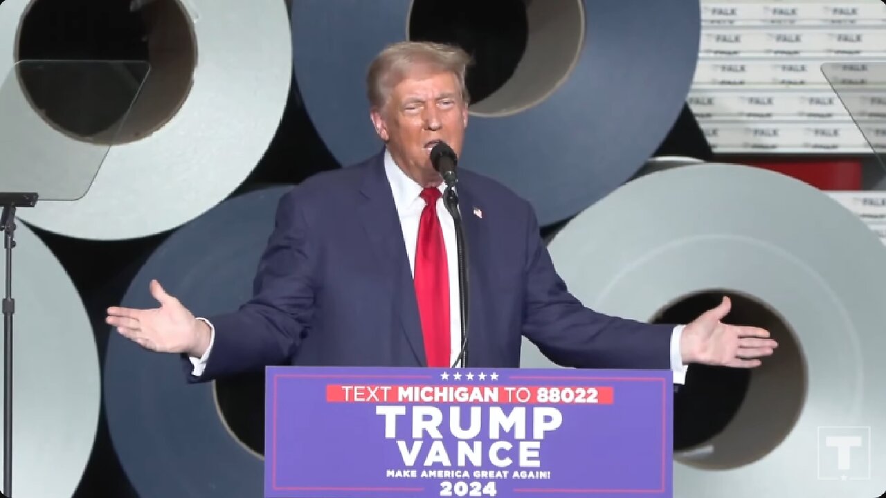 LIVE: President Trump Speaks in Walker, MI ~ September 27 2024