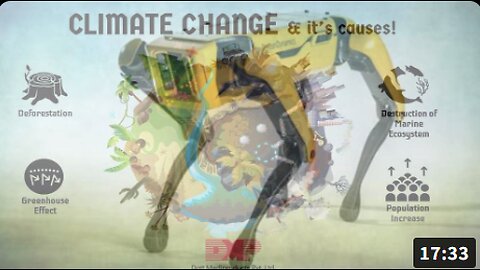 The AI Robotic Transhuman Future After Climate Change Depopulation Exposed