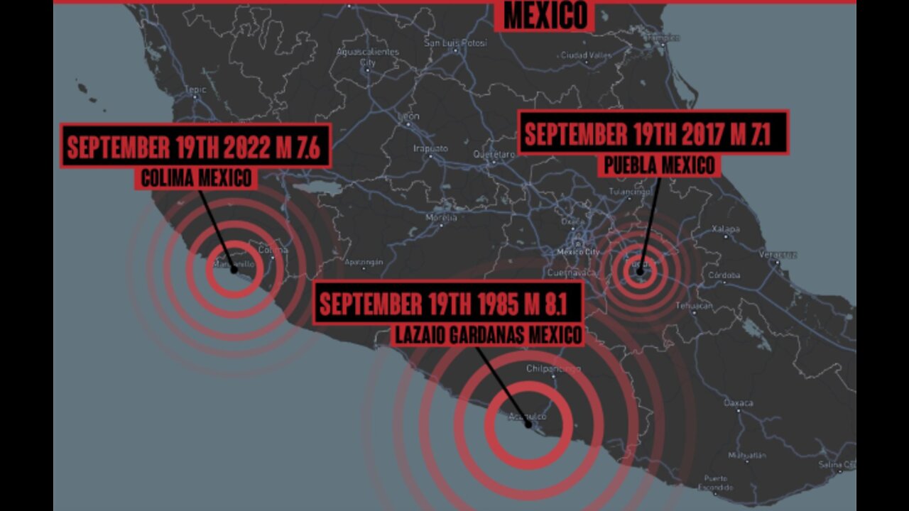 7.6 QUAKE ROCKS MEXICO-3RD SEPTEMBER 19TH MAJOR QUAKE*SEPTEMBER SURPRISE IN STORE FOR HUMANITY?*