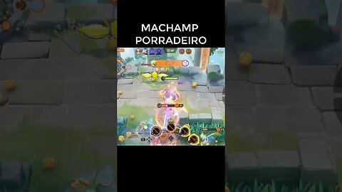 MACHAMP PARTIU PRA PORRADA 😱😱POKÉMON UNITE #shorts