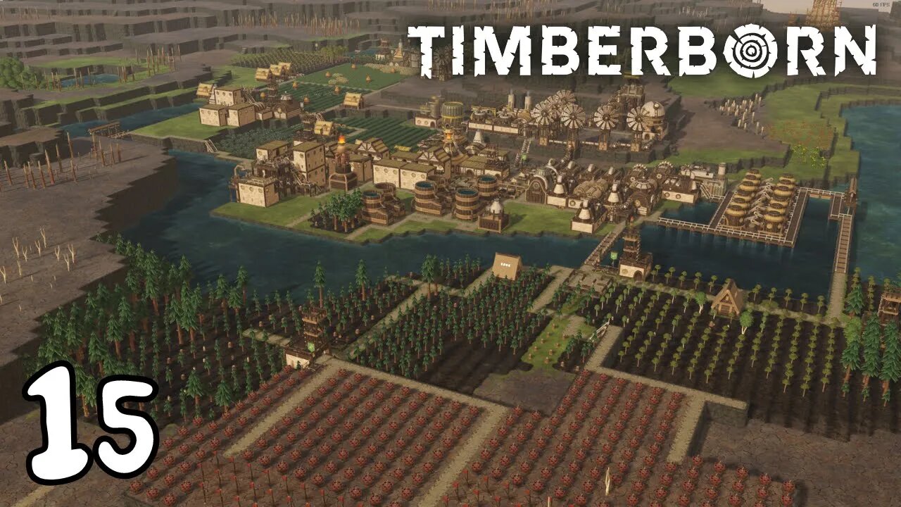 Working Floods To Our Advantage Whilst Logs Run Low - Timberborn - 15