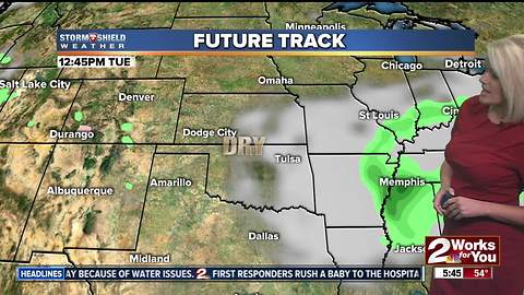 2 Works for You Tuesday Morning Weather Forecast