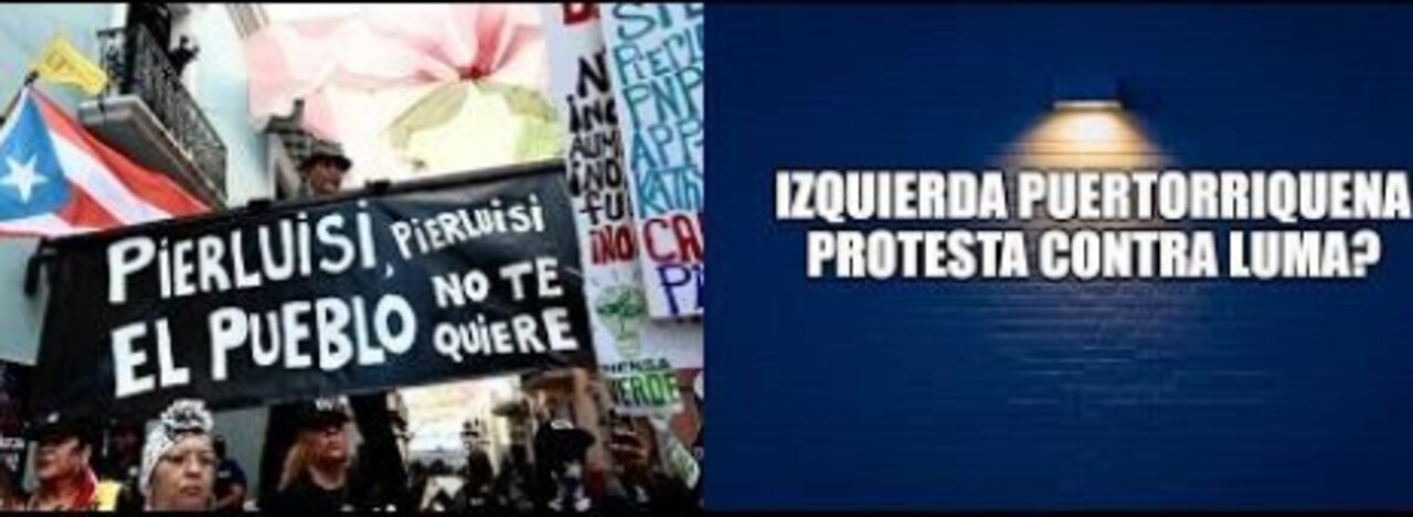 Izquierda Puertorriquena convoca protesta contra Luma?