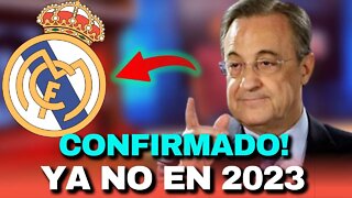 🚨 ¡PASÓ AHORA! RECIÉN CONFIRMADO! ¡AHORA ES OFICIAL! - NOTICIAS DEL REAL MADRID HOY #realmadrid