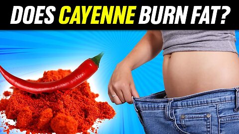 🔥 CAYENNE PEPPER'S Surprising Effect on Your Body's Fat Burning Ability!🌶️💪 #fatburning #weightloss