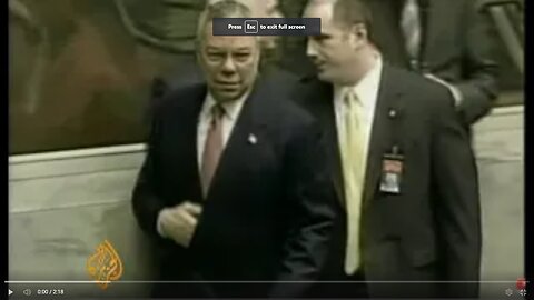 Al Jazeera: Lies that launched a War - Bro. Colin Powell's Freemasonry