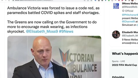 維多利亞救護車被迫發布紅色代碼，因為護理人員正在與 COVID 高峰和人員短缺作鬥爭