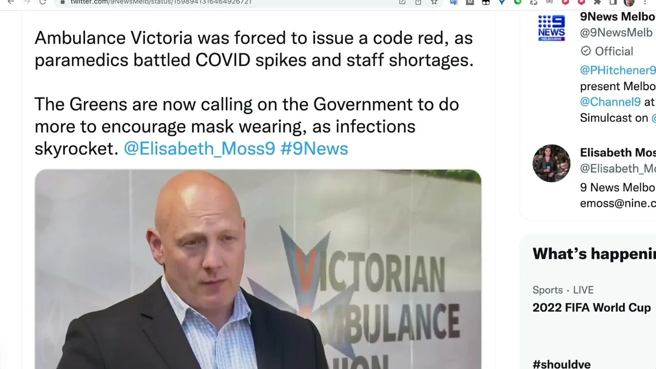 維多利亞救護車被迫發布紅色代碼，因為護理人員正在與 COVID 高峰和人員短缺作鬥爭