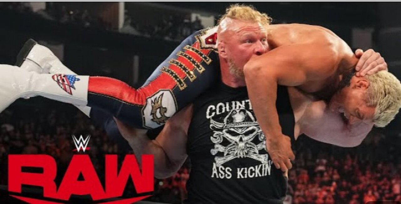 Brock Lesnar unleashes a brutal beatdown on Cody Rhodes: Raw highlights, July 31, 2023