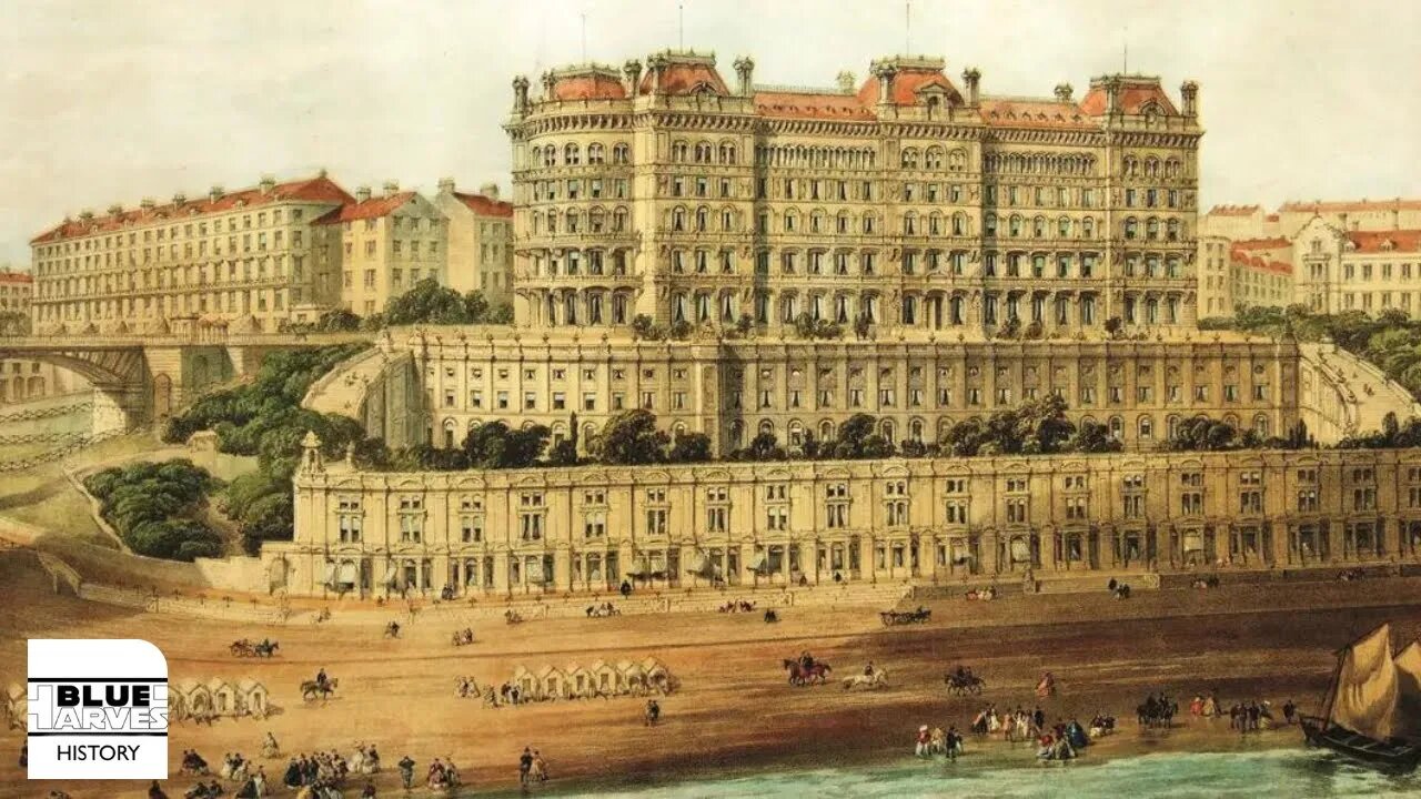 Unveiling the Fascinating History of The Grand Hotel #drone #history #ai