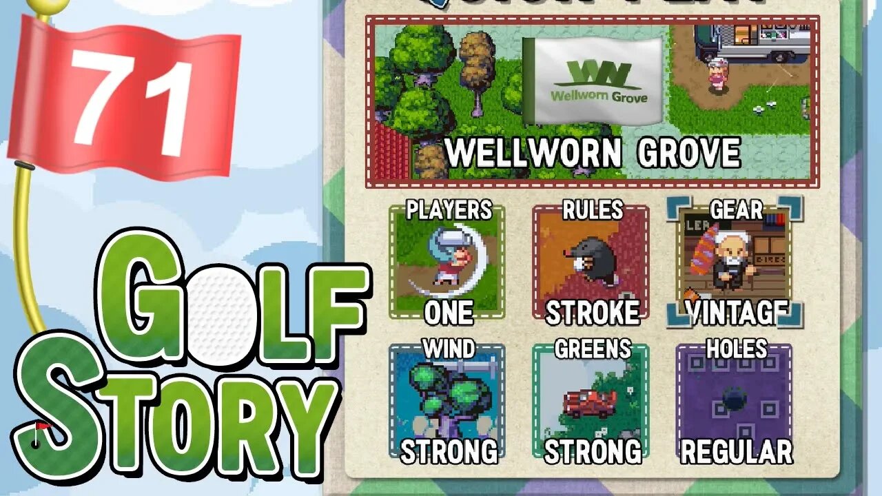 Golf Story Blind Walkthrough Part 71: Difficulty Extremes