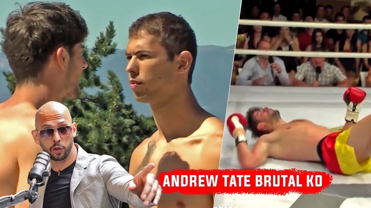 Andrew Tate KNOCKS OUT Angry German | Top G Part 1