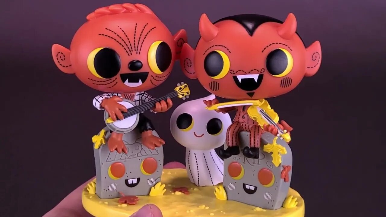 Funko Paka Paka Boo Hollow Phinneas & Scratch Vinyl Figure | Spooky Spot 2022