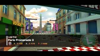 Mario Kart Tour - Paris Promenade 3 Gameplay (NEW Paris Tour Course)