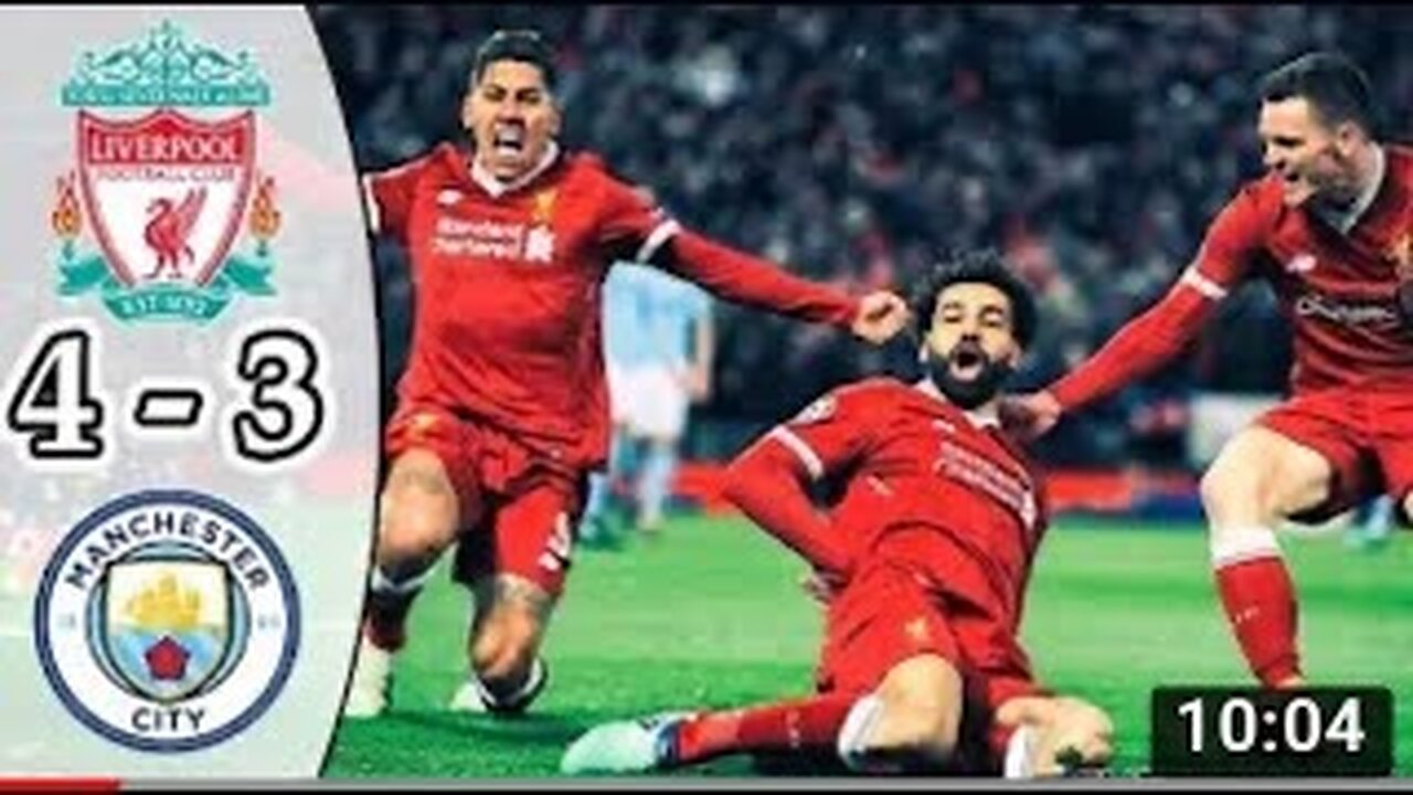 Liverpool 4-3 Manchester City | Aug 25 2019 | Football For Life