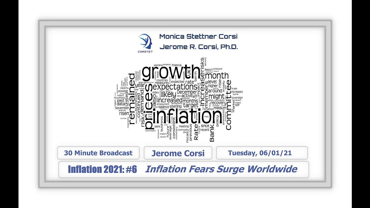 Corstet Inflation 2021: #6 - Inflation Fears Surge Worldwide