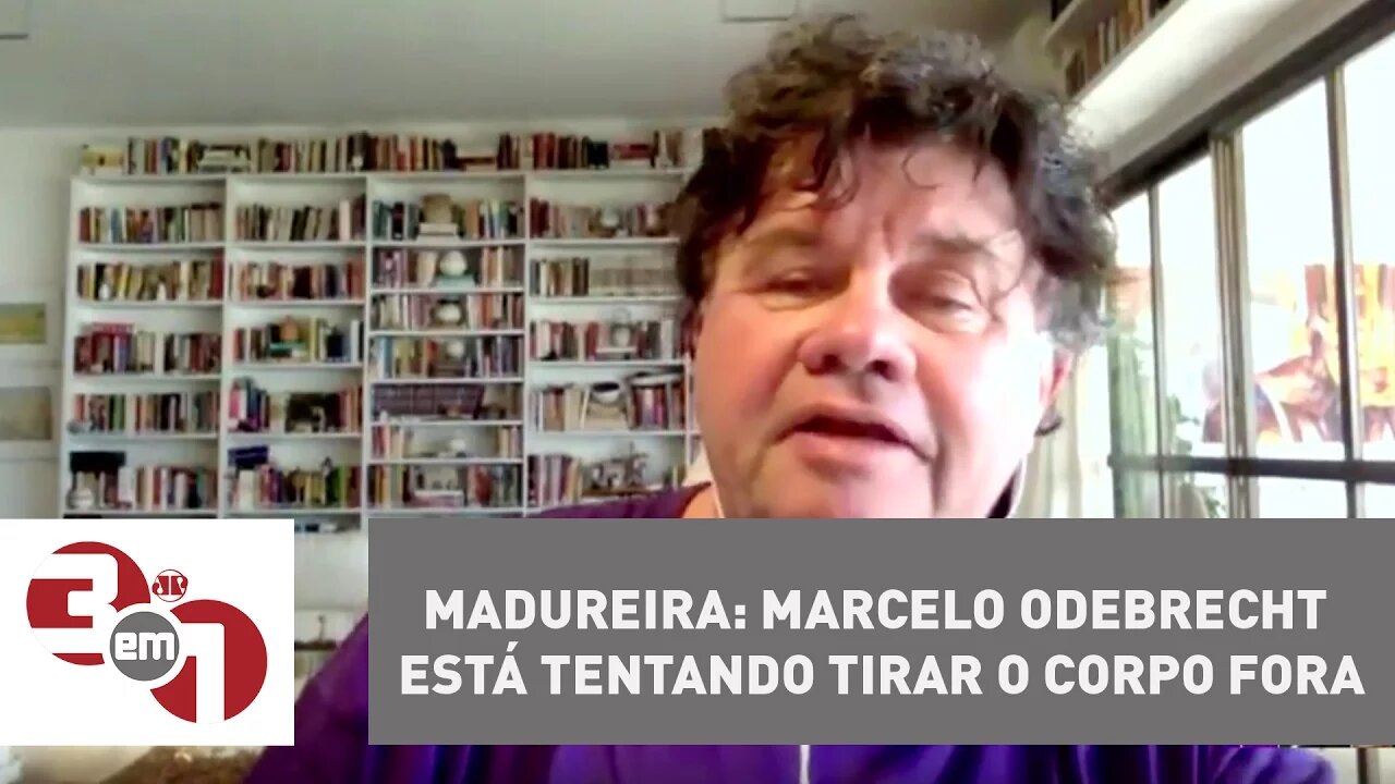 Madureira: Marcelo Odebrecht está tentando tirar o corpo fora