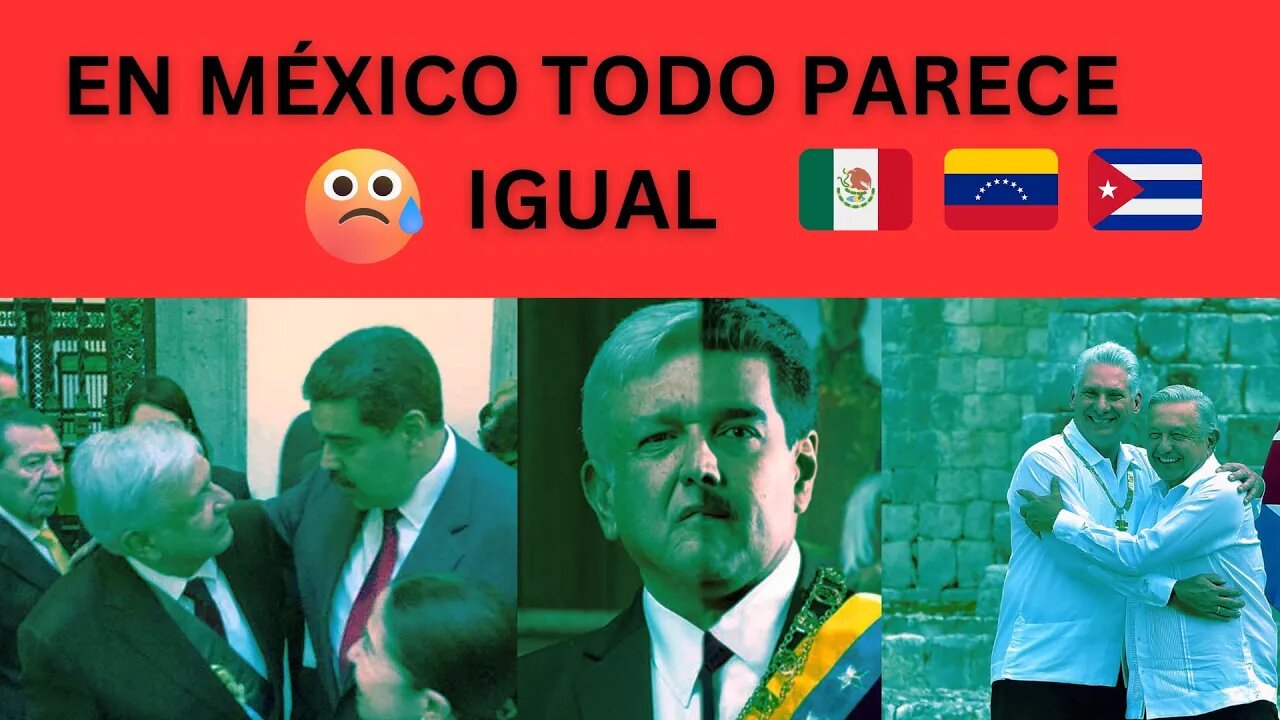 EN MÉXICO TODO PARECE IGUAL, LA APATÍA DE LOS MEXICANOS AL SOCIALISMO DEL SIGLO XXI