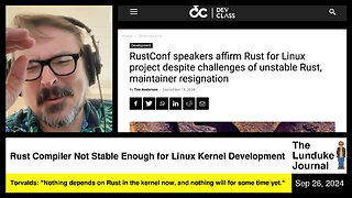 Rust Compiler Not Stable Enough for Linux Kernel Development