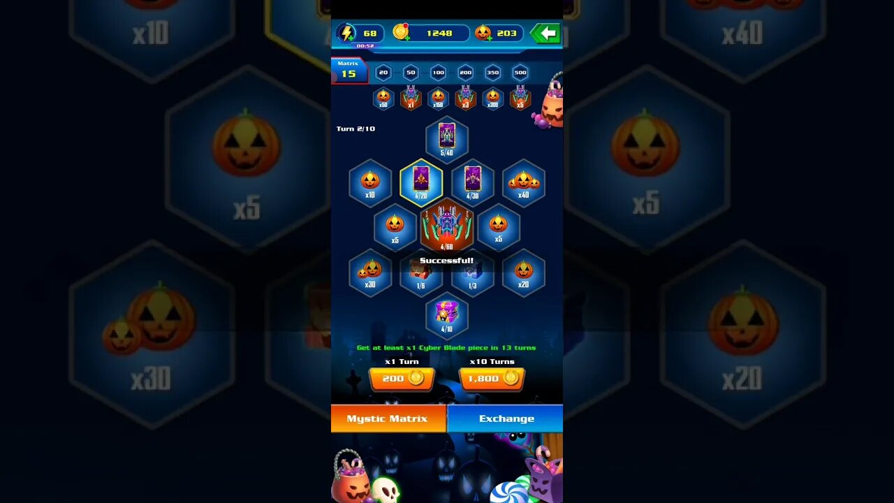 Galaxy Attack Alien Shooter - Happy Halloween Event 2022 - Exchange process