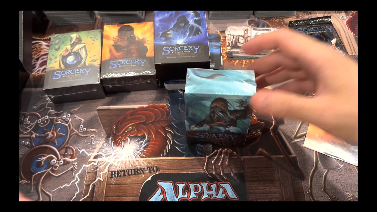 Sorcery Beta PreConstructed Deck Box Opening