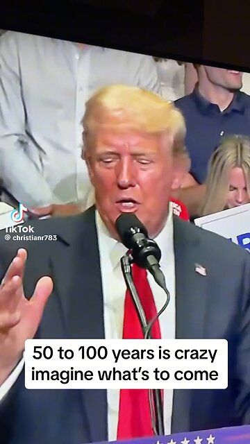 Trump Reveals What He Saw Years ago