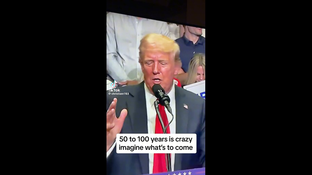 Trump Reveals What He Saw Years ago