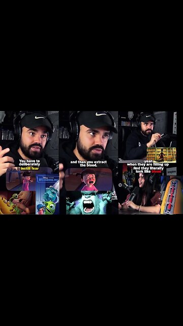 Highly Suggestive of Adrenochrome in Children Movies - Like this Disney Monster's Inc