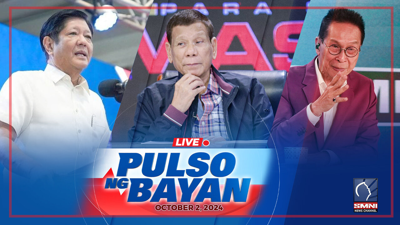 LIVE: Pulso ng Bayan with Admar Vilando at Jade Calabroso | October 2, 2024