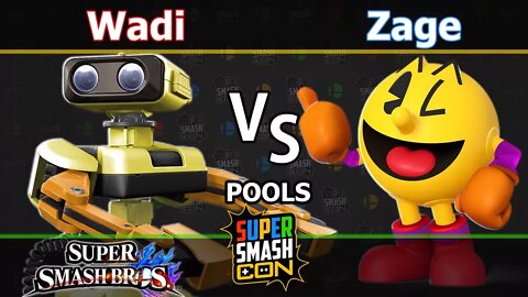 EMP|Wadi (ROB & Mewtwo) vs. Zage (Pac-Man) - Wii U Singles Pools - SSC2017