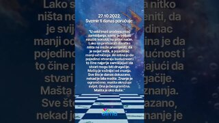 Poruka Svemira 27.10.2022. 💙 ATMA