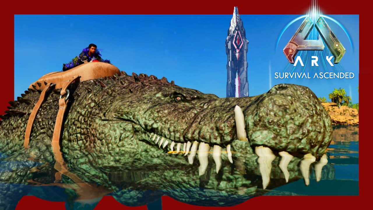 Deinosuchus! My favorite Crocodilian! (ep 37) #arksurvivalascended #playark