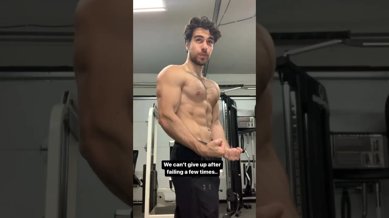 Failing Is Part Of The Recipe #workoutgoals #gymadvice #shorts #fitness #youtubeshorts