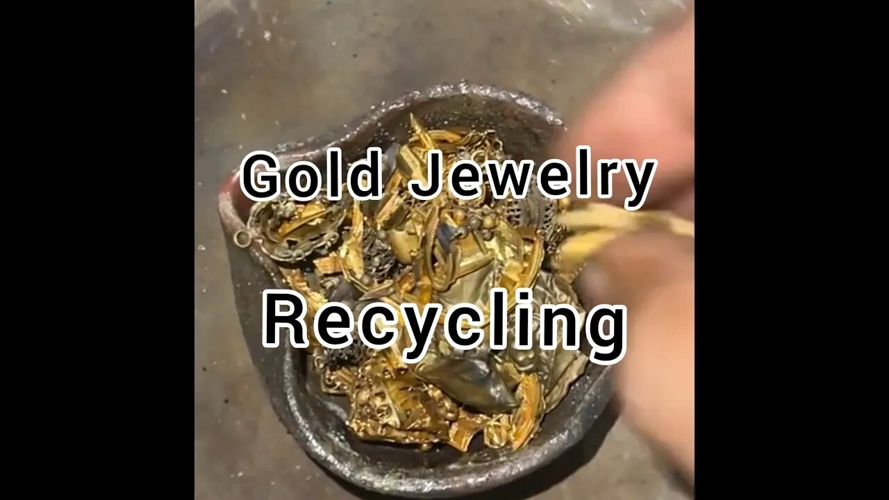 Gold Jewelry Recycling! #Shorts #ytshorts #dailyhackness #challenges #doityourself #useful