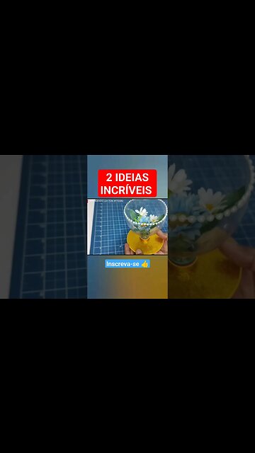 2 IDEIAS INCRÍVEIS COM GARRAFA PET ♻️ Me segue para mais dicas. ❤️🌷 #shorts