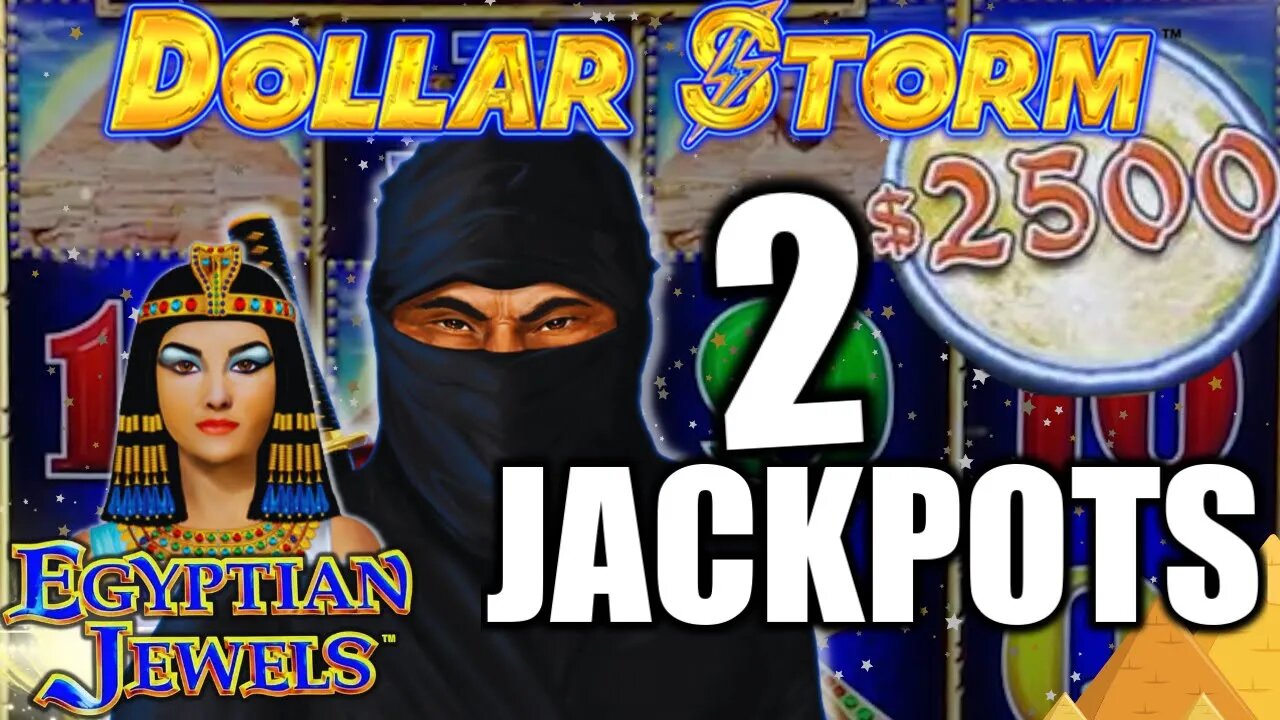 HUGE Orb Drops on Dollar Storm Slot Machine! 2 JACKPOTS in Minutes!