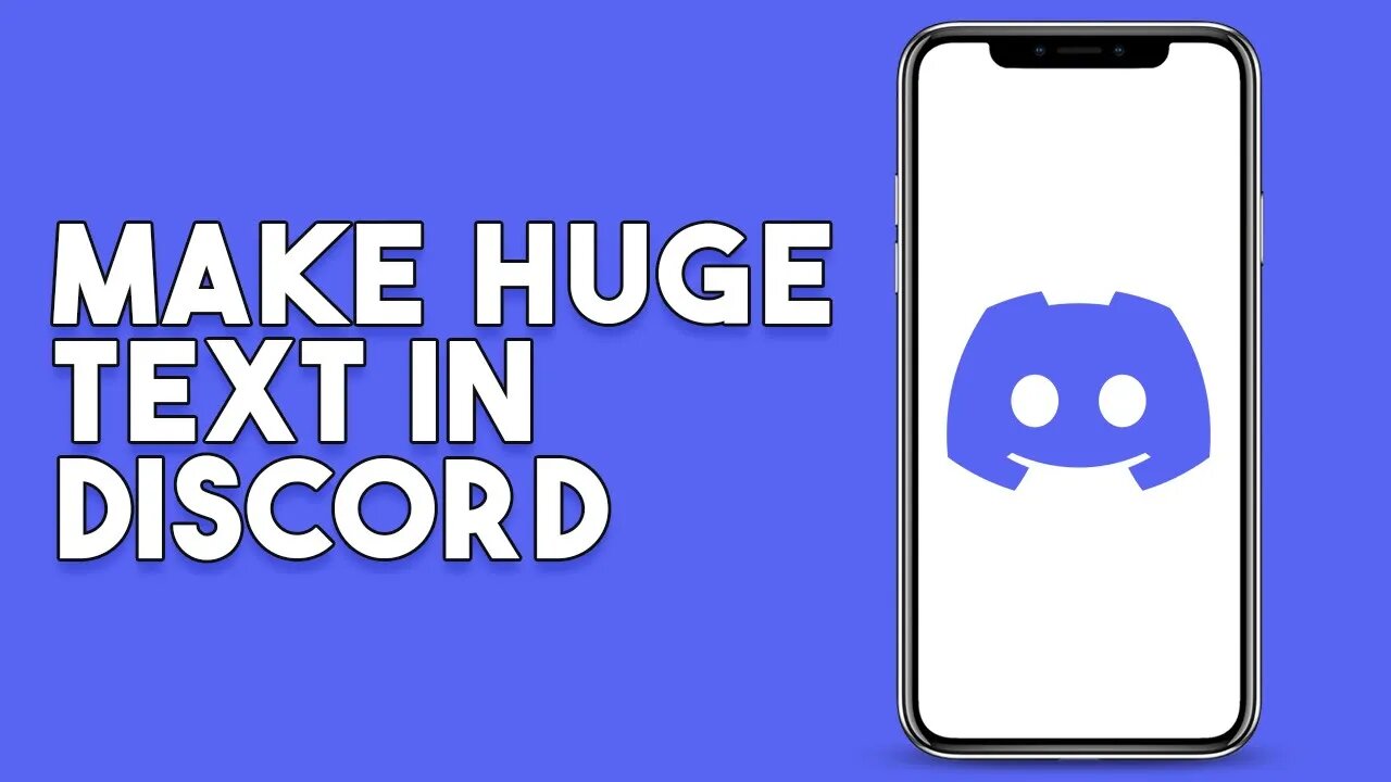 How To Make Huge Text In Discord