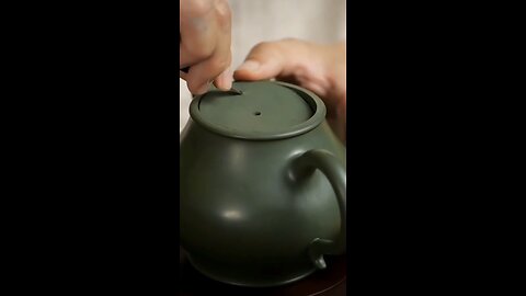 Handmade clay teapot 🫖