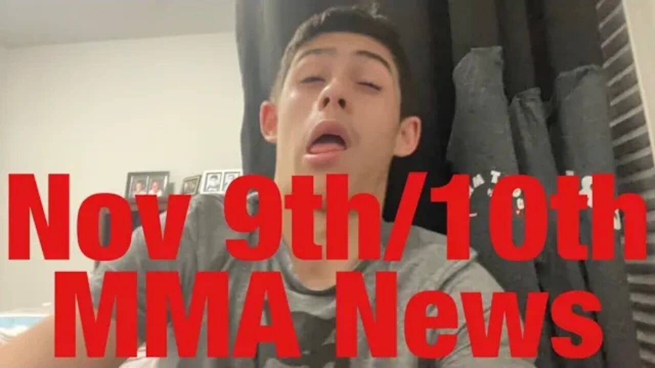 Todays MMA News November 9th/10th! Bert MMA Livestream + UFC 281 Underdog Of The Card, Lewis Spivak