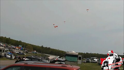 Skydivers Mosport Victory Day Weekend Canadian tire Motorsport park