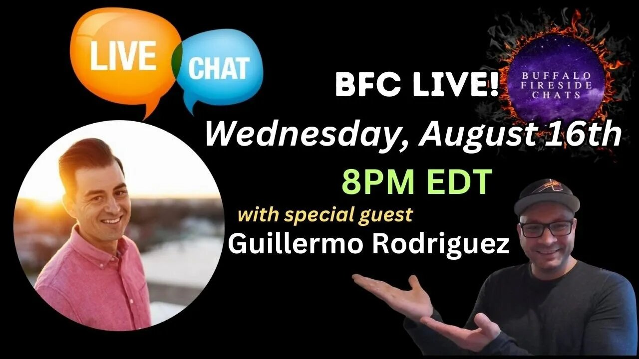 BFC LIVE w/special guest Guillermo Rodriguez