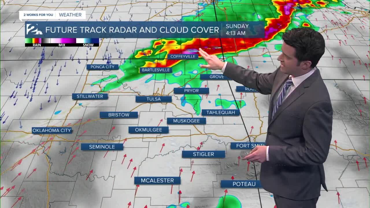 Saturday Night Weathercast