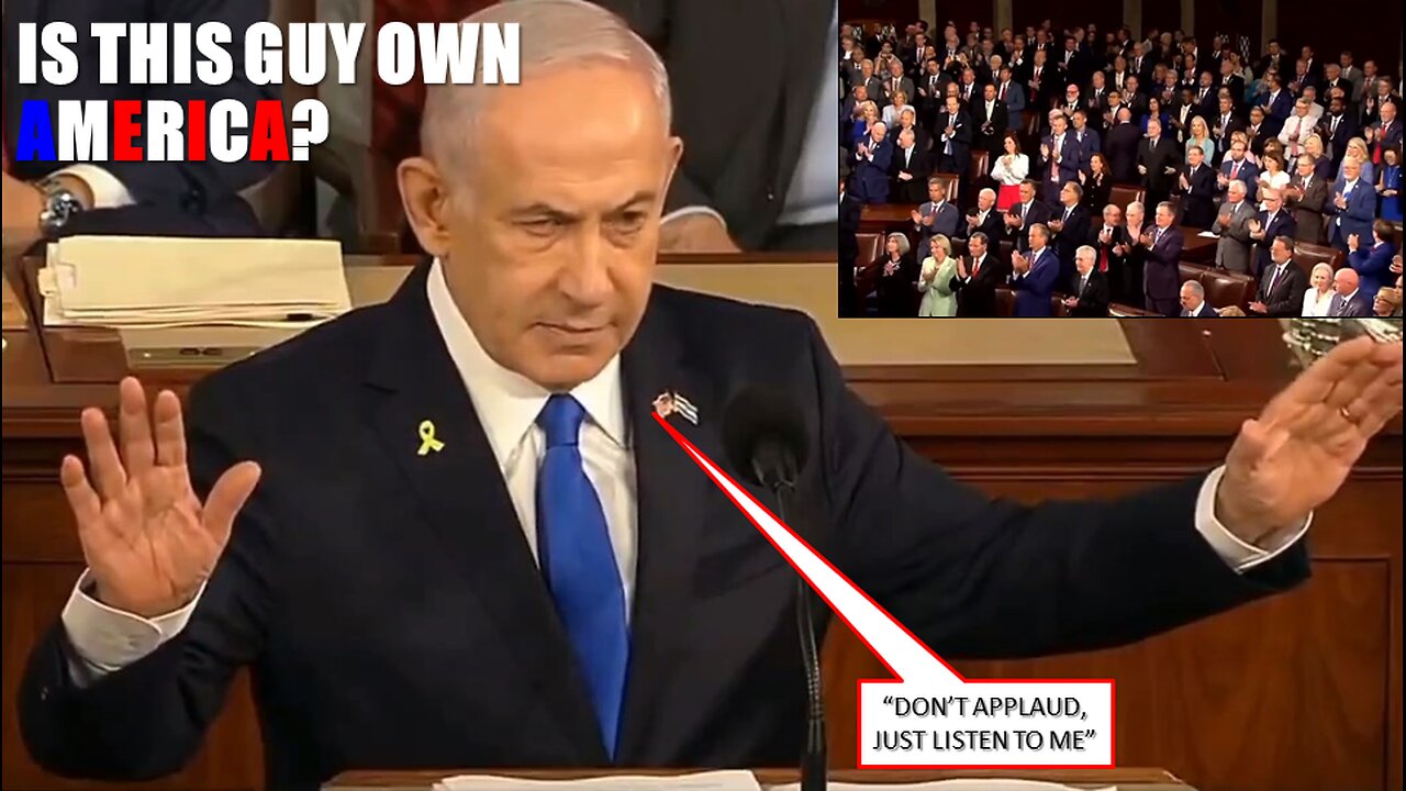 "No, No Don't Applaud, Just Listen", Netanyahu's order to US congressmen