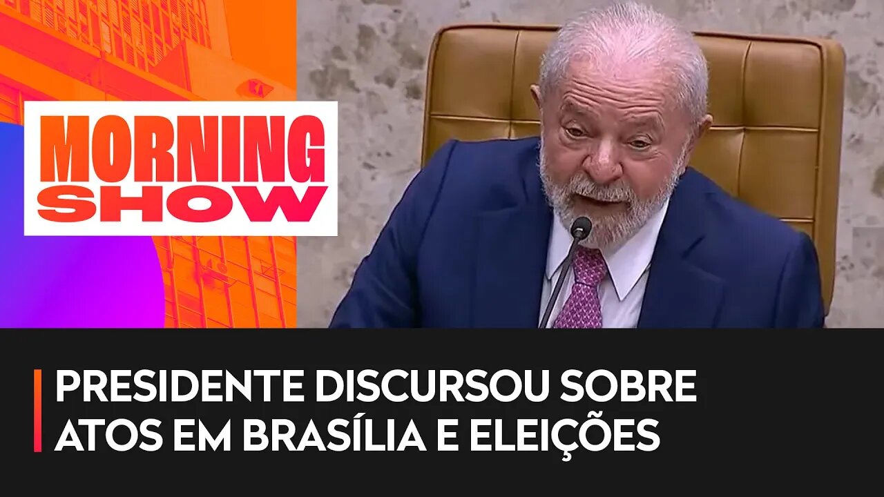 Lula em cerimônia de abertura do STF: “Violência e ódio mostram sua face”