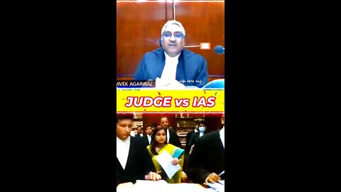 Honourable judge and IAS !😄