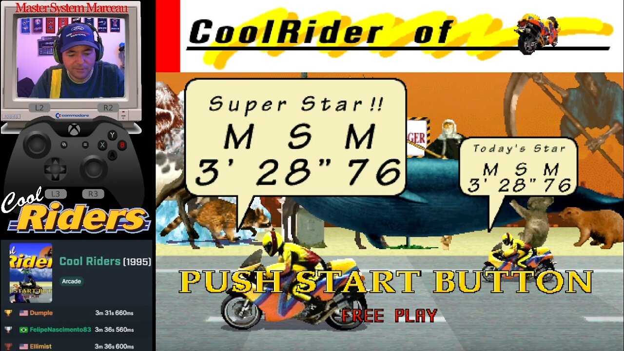 Cool Riders [Arcade] Any% [3'28"76] WR 🥇 World Record | クールライダーズ