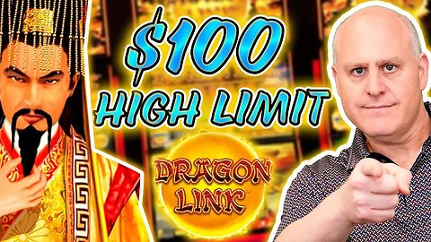 $100 HIGH LIMIT DRAGON LINK SPINS 🔥 Too Many Jackpots To Count!