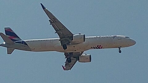 Airbus A321NEO PS-LBB coming from Natal to Fortaleza