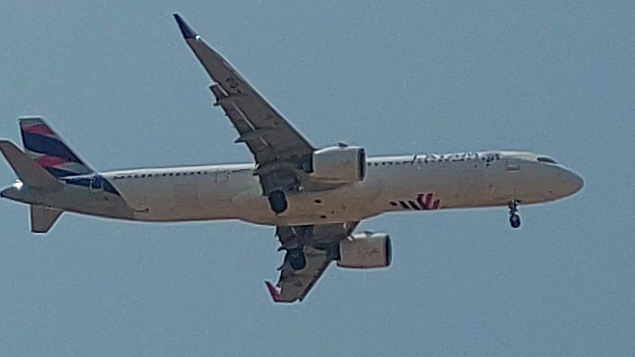 Airbus A321NEO PS-LBB coming from Natal to Fortaleza